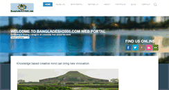Desktop Screenshot of bangladesh2000.com